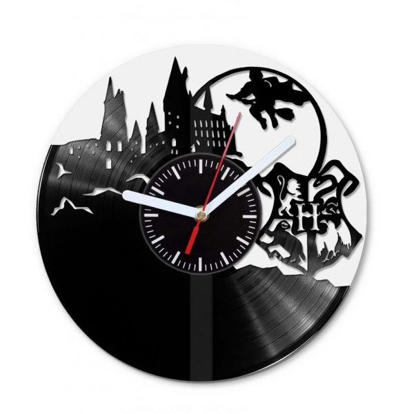 Zegar z płyty winylowej Harry Potter fantasy