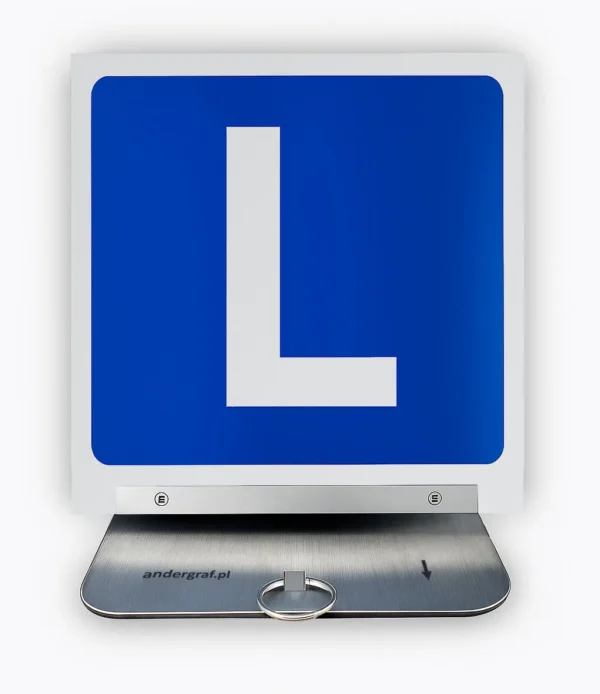 plafon L nauka jazdy front